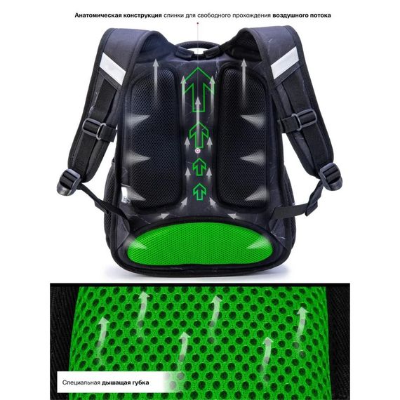 Шкільний рюкзак "Футбол" SkyName Winner R1-047 для хлопчиків, об'єм 17,5 л | Зображення 5