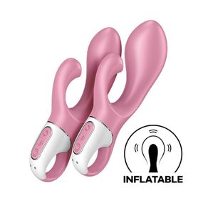 Вибратор-кролик надувной Satisfyer Air Pump Bunny 2 sexstyle
