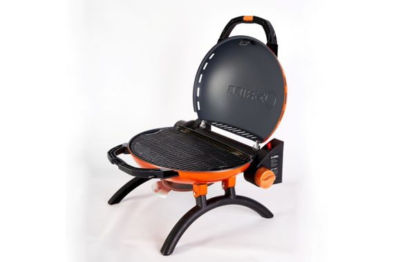 КОМПЛЕКТ Портативний переносний газовий гриль O-GRILL 500, помаранчевий + шланг в подарунок! Код: 011675 | Зображення 2