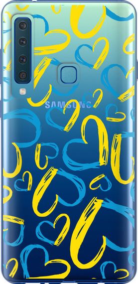 Чехол на Samsung Galaxy A9 (2018) Сердца UA "5292u-1503-17620"