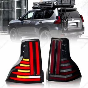 Задні ліхтарі Dragon V2 (2017-2023, 2 шт) для Toyota Land Cruiser Prado 150 рр