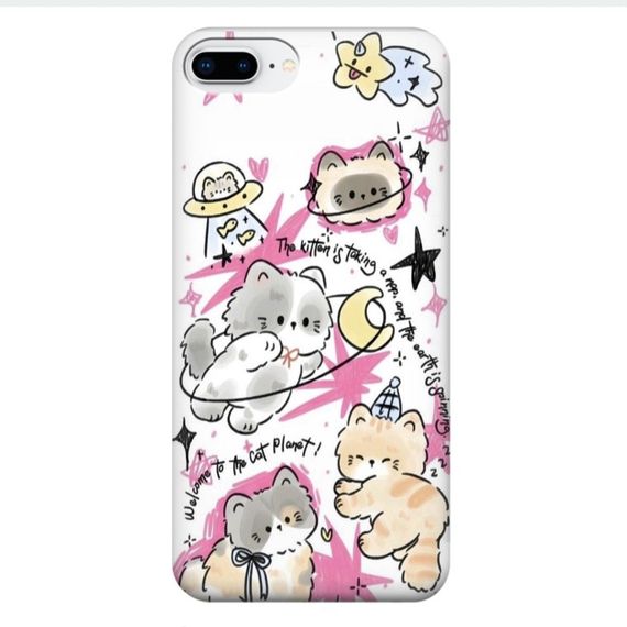 Чохол для iPhone 7 plus / iPhone 8 plus /  Чохол на замовлення Принт: Кіт