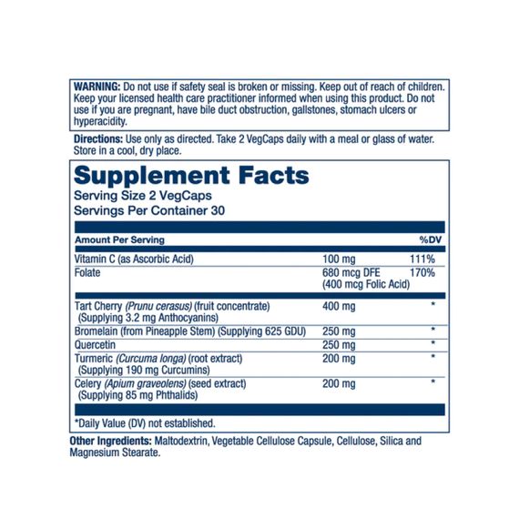 Total Cleanse Uric Acid - 60 vcaps | Зображення 1