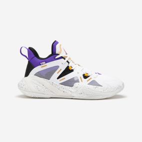 Кросівки 900 NBA MID-3 для баскетболу NBA Los Angeles Lakers білі - EU43 UA43