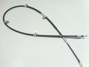 Трос ручного гальма Lanos лівий, АвтоЗАЗ (4 кронш.) (96230545) (TF69Y0-3508181-01)