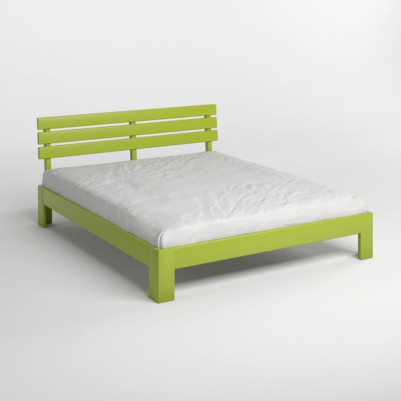 Односпальне дерев&#039;яне ліжко Mebigrand Новара Лайм (S3050G70Y) 70х190 см (MBG-4194) | Зображення 1