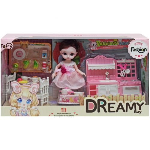 Кукольный  набор с мебелью "Dreamy Bay"