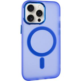 Чохол TPU+PC Lily with MagSafe для Apple iPhone 13 Pro (6.1") Blue