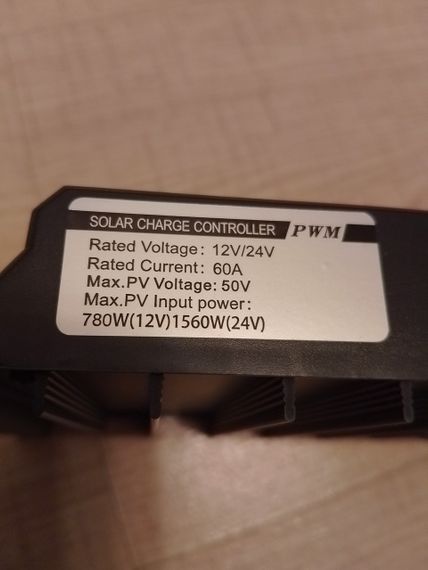 Контролер заряду PWM 60a 12v/24v для сонячних панелей | Зображення 9