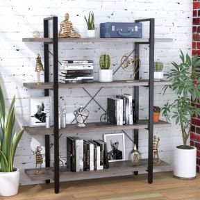 Стеллаж Loft Design Сингл 4-1350 дуб палена