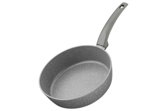 Сковорода ARDESTO глибока з кришкою Gemini Gourmet Apulia, 24см, алюміній, сірий (AR2424GGL)
