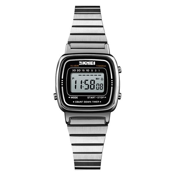 Годинник S2kmei 1901SSI Silver Steel