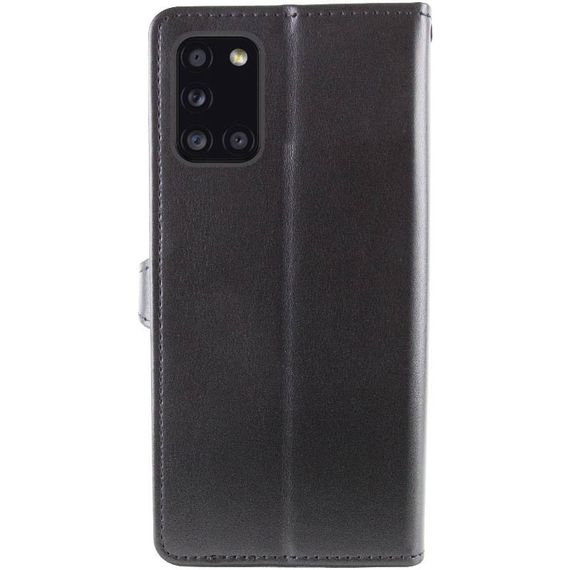 Кожаный чехол-книжка GETMAN Gallant (PU) для Samsung Galaxy A31 Черный | Зображення 4