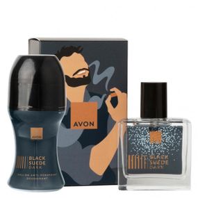 Подарунковий Avon набір Black Suede Dark