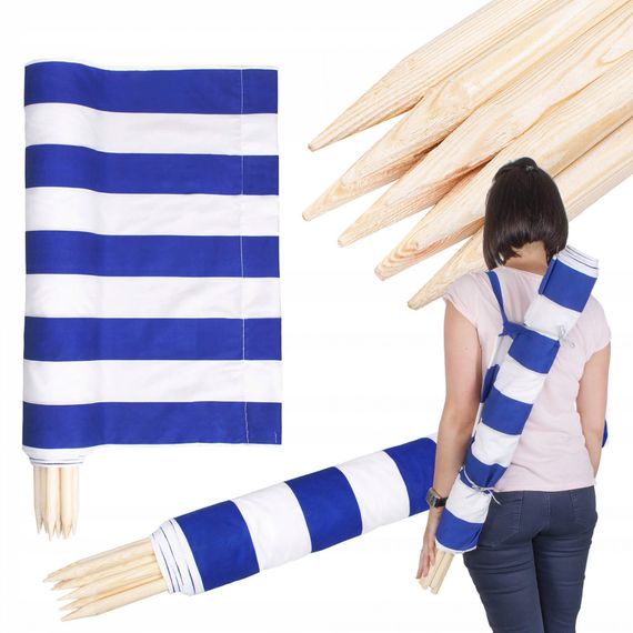 Параван, захисна пляжна ширма (екран) Springos 0.75 x 15 м PA015 | Зображення 4