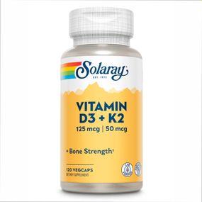Vitamin D-3 &amp; K-2 - 120 vcaps