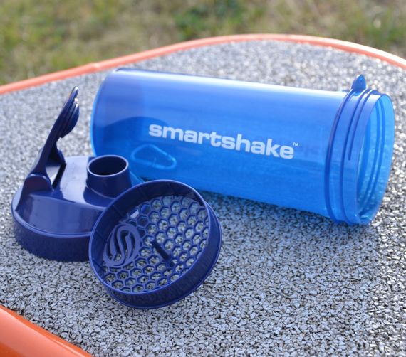 Шейкер спортивний Smartshake Lite 1000ml Glossy-Navy Blue | Зображення 8