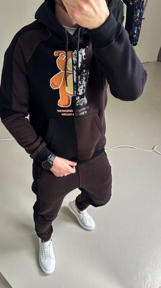 Спортивний костюм утеплений дтф | Зображення 1