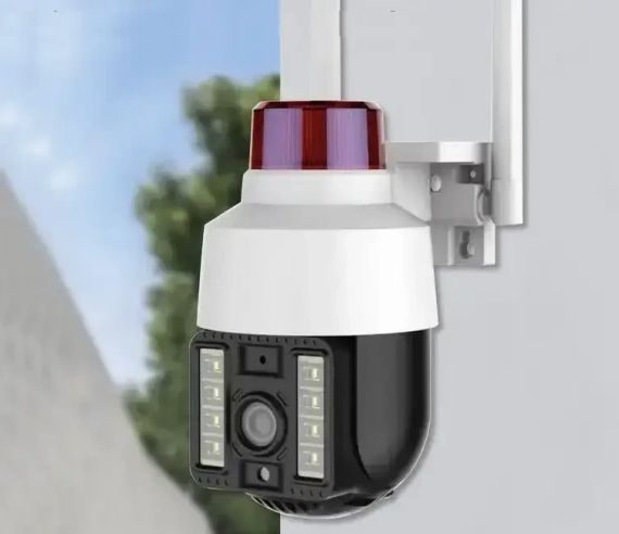 Бездротова вулична камера WiFi PTZ Verto VRT-C262 FHD 4mp поворотна з сигналізацією