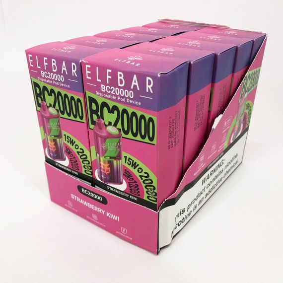 Elf Bar BC20000 смак Полуниця Ківі (Strawberry Kiwi) | Зображення 4