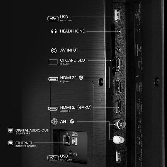 LED-телевізор Hisense 75E7Q | Зображення 4