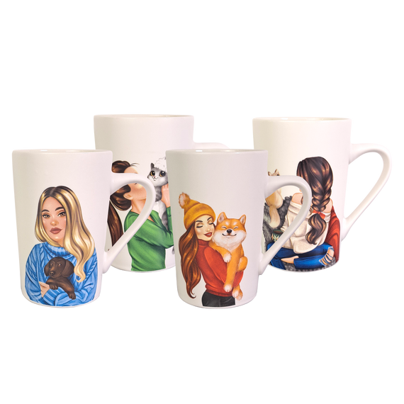 Чашка Дівоча радість Vittora VT-C-196385 385мл | Зображення 1