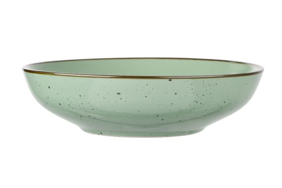 Тарелка суповая Ardesto Bagheria, 20 см, Pastel green, керамика (AR2920GGC)