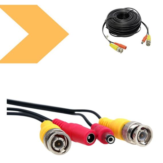 Кабель для камер відеоспостереження BNC+DC 50м XPRO 50м (234576015_311) | Зображення 1