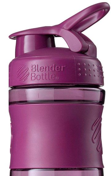 Шейкер спортивний (пляшка) BlenderBottle SportMixer 20oz/590ml Plum (Original) | Зображення 4