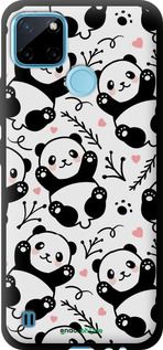 Чохол на Realme C21Y Панди "4318b-2472-2448"