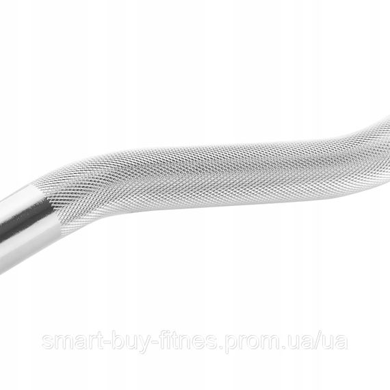 Гриф для штанги W-подібний 4FIZJO 120 см 25 мм (P-5905973401104) | Зображення 5