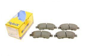 Колодки гальмівні передні Citroen C2 C4 04- C3 09- Berlingo Peugeot 206 307 96- 207 06- 208 12- 22-0327-0