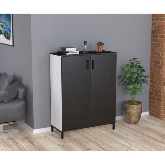 Тумба офисная Loft Design LT-900-1200 белая дуб палена | Зображення 3