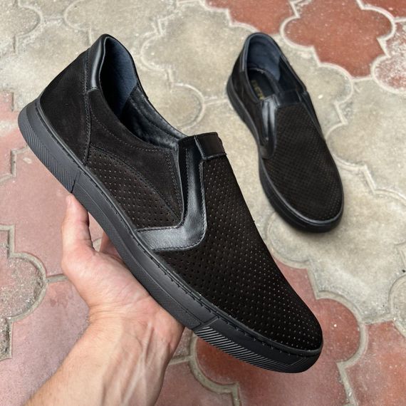 Мужские мокасины из нубука 46 47 48 49 размер | Зображення 3