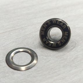 Люверс Mens Wear Нержавійка D-5мм 1000шт Темний Нікель