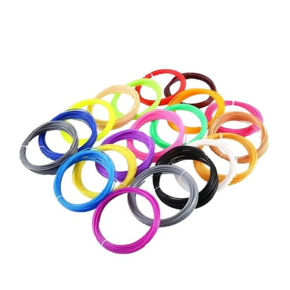 Пластик XPRO PLA для 3D ручки для рисования 20 цветов по 10 м (MER-13874_248) | Зображення 3