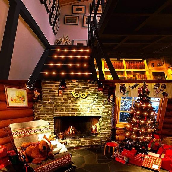 Гирлянда дюралайт уличная теплый оттенок LED 220V 2.2W WW IP44 1m (BY-007) | Зображення 3