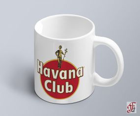 Чашка  з принтом логотипу Johnnie Havana club