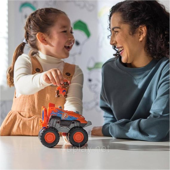 Paw Patrol Rescue Wheels Спасательный монстр-трак с водителем Зума серии Мега колеса Щенячий патруль Оригинал | Зображення 7