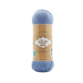 Alize Artisan Superwash, голубой 432