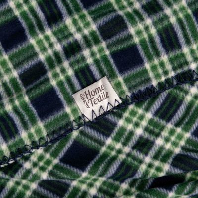 Плед Ardesto Christmas Fleece 130x160см, 100% поліестер, клітинка, зелений (ART0718PB) | Зображення 7