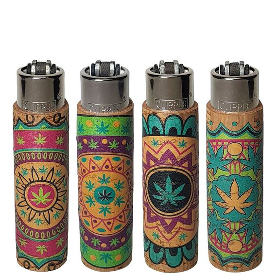 Газова Запальничка У Чохлі Clipper "Natural Cork"