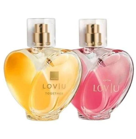 Жіночий парфумерний набір Avon Lov U + Lov U Together 50 мл + 50 мл