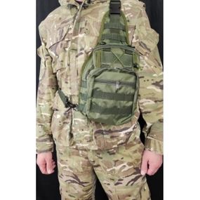 Тактическая сумка на плечо OLIVE