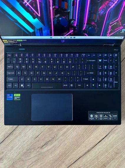 Ноутбук Acer Predator Helios 16 2K IPS 165Hz i7 13700HX 16Gb SSD 1Tb RTX 4060 Б/В | Зображення 1
