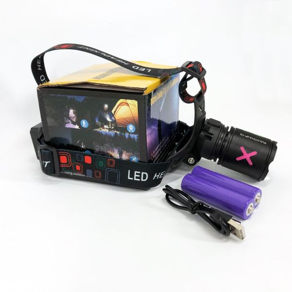 Ліхтар налобний NIGHT VISION NL-799 FLUORESCENCE CT012-P-TG | Зображення 1