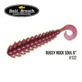 Приманка Bait Breath BUGSY 6" Rock Soul (6шт.) (132 　Bug Color)
