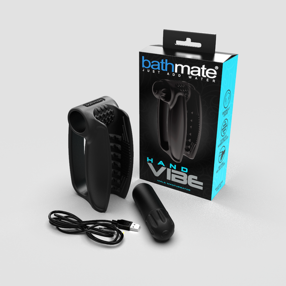 Мастурбатор с вибропулей Bathmate Hand Vibe, 10 режимов, перезаряжаемый sexstyle | Зображення 1