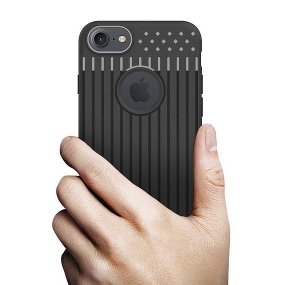 Чехол накладка Primo Shell TPU для Apple iPhone 7 / iPhone 8 / SE 2020 / SE 2022 - Black | Зображення 2