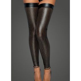 Чулки спандекс сетка F236 Noir Handmade M Sex Aura